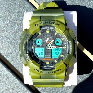 G-Shock GA-100CM-8A Camouflage Watch